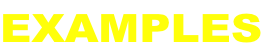 EXAMPLES